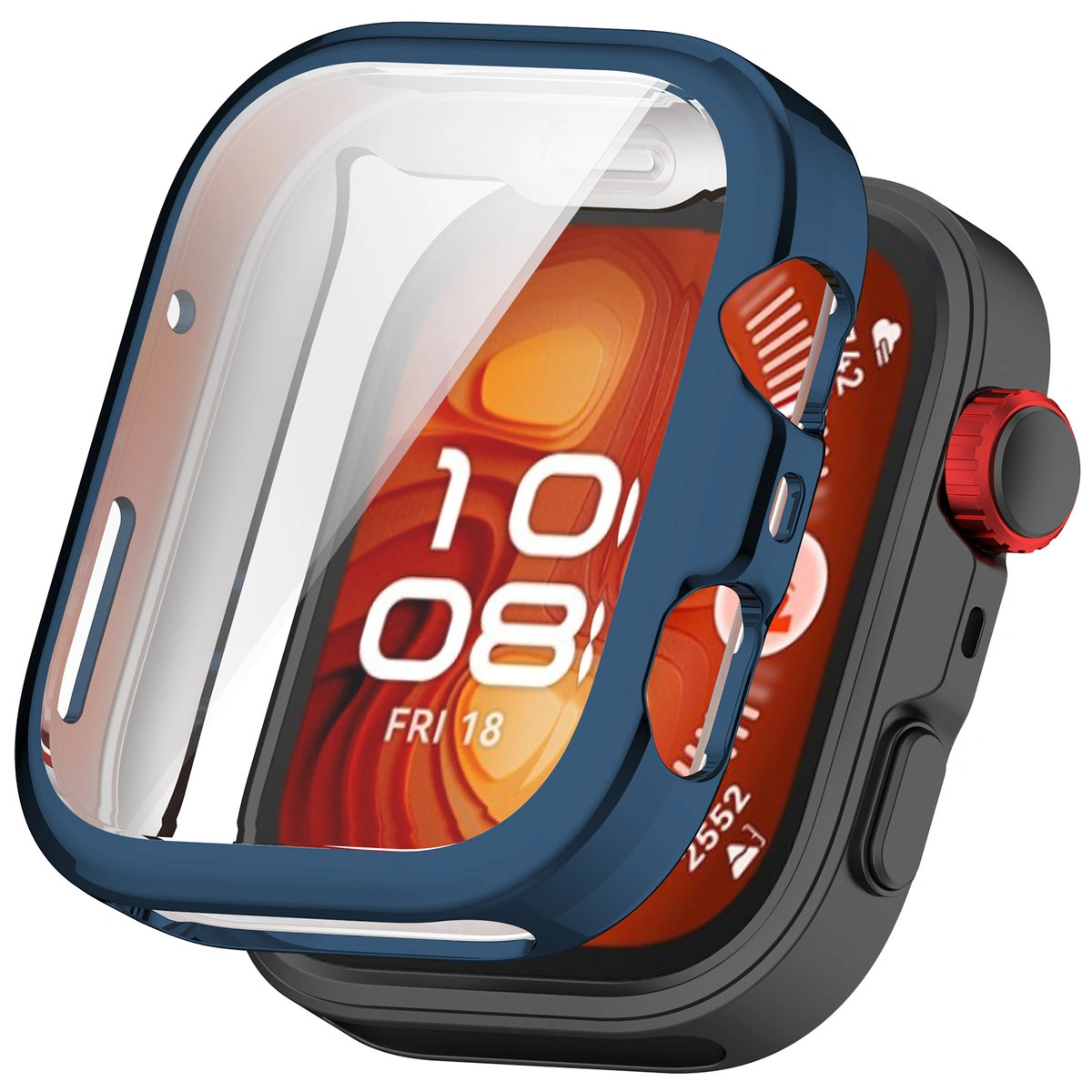 Plecki ze szkłem Bizon Case Watch Felipe dla Huawei Watch Fit 4 Pro